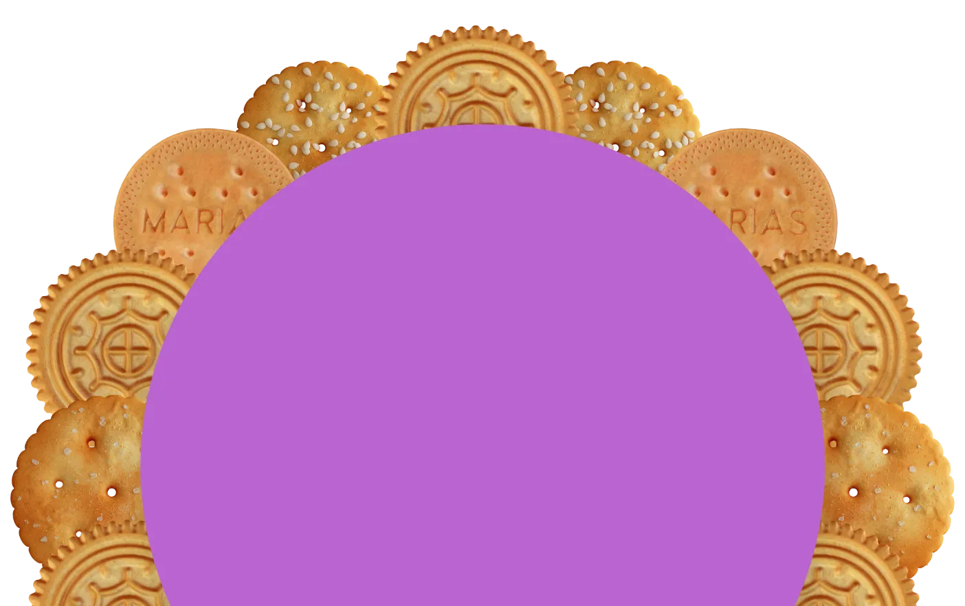Variedad de galletas