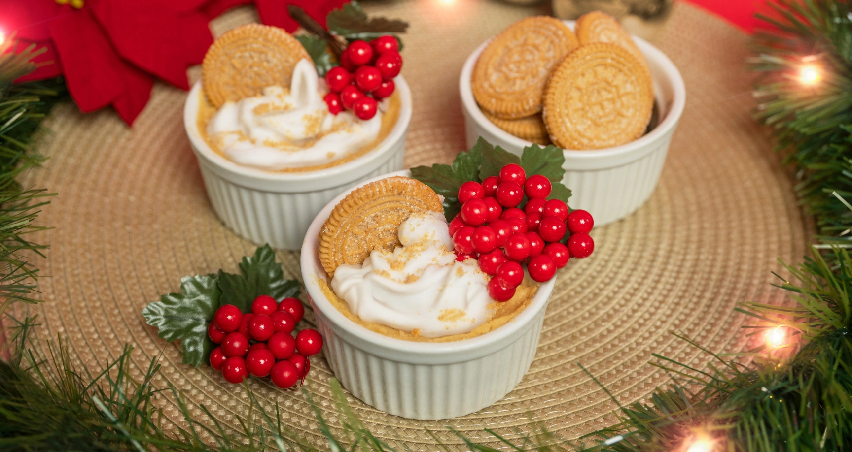 Pan de muerto relleno de helado de galleta de mazapán